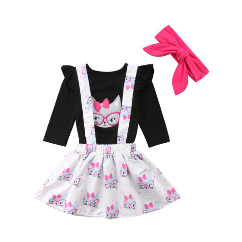 Brand New Lovely Set Baby Girls Flying Sleeve