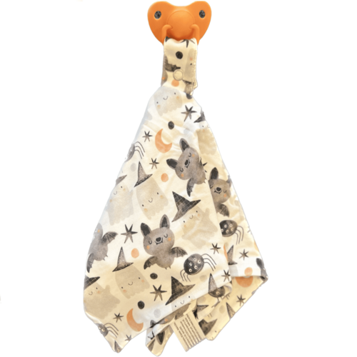 Squad Ghouls - Doodalou Bamboo Baby Pacifier Blanket