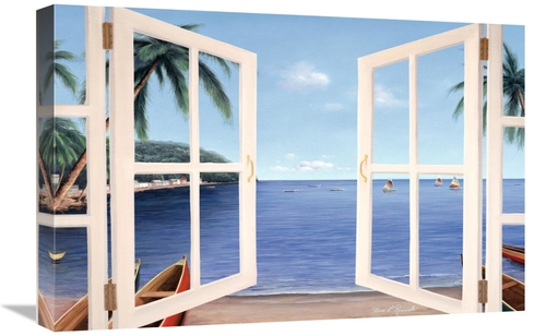 Global Gallery GCS-393951-1624-142 16 x 24 in. Day Dreams Through Wind