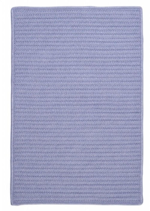 Colonial Mills Rug H533R048X048S Simply Home Solid - Amethyst 4 ft. sq