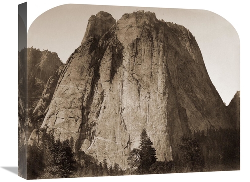 Global Gallery GCS-455370-22-142 22 in. Cathedral Rock - Yosemite,