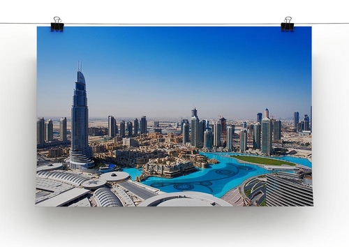 Downtown Dubai Canvas Print or Poster