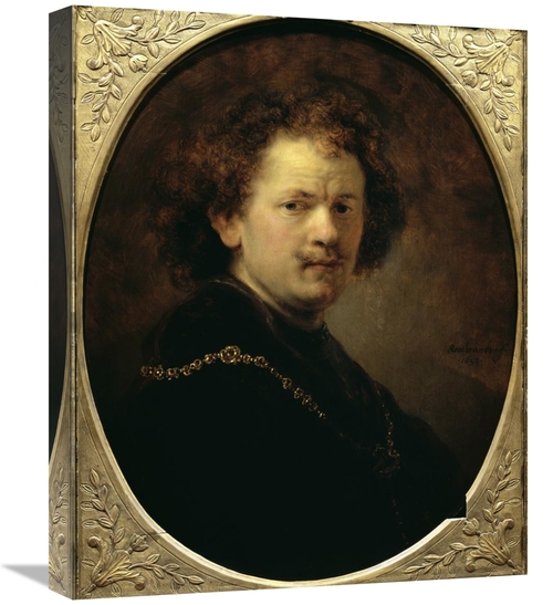 Global Gallery GCS-279593-22-142 22 in. Self Portrait Bareheaded Art P