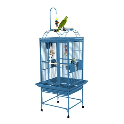 A&E Cage 8002422 White Play Top Cage With 0.63 In. Bar Spacing