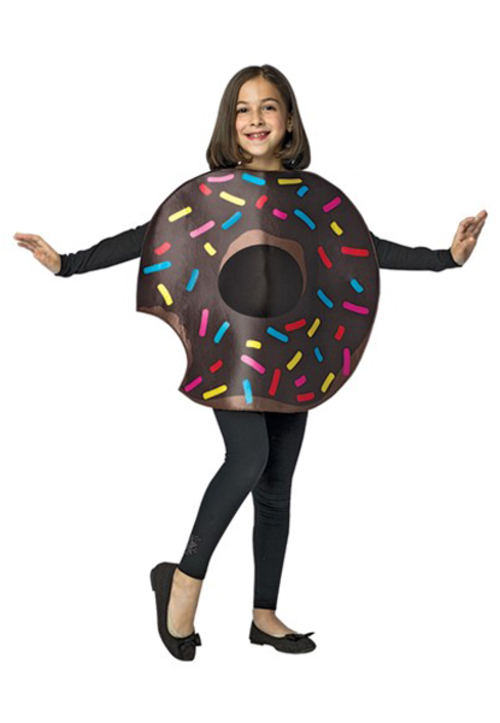 Main Morris GC6328710 Chocolate Donut Bite Costume, Size 7-10 image