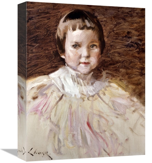 Global Gallery GCS-281878-16-142 16 in. Little Girl Art Print - Willia