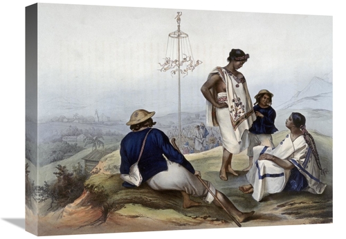 Global Gallery GCS-278817-22-142 22 in. Indians of the Guauchinango Mo