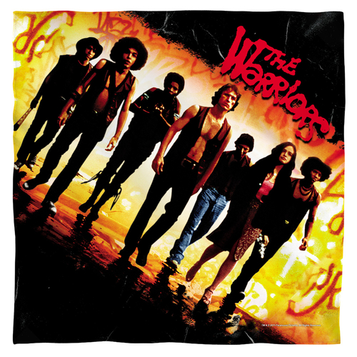 Trevco PAR617-BND1-22x22 22 x 22 in. Warriors & Walk Polyster Bandana&