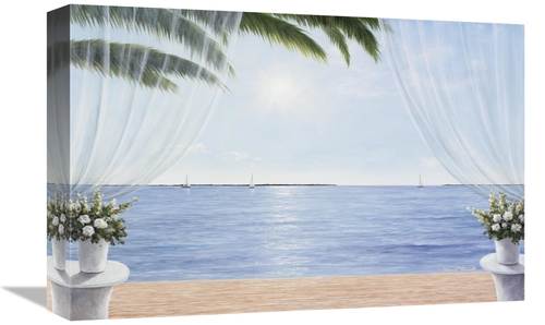 Global Gallery GCS-394009-1218-142 12 x 18 in. My Blue Heaven Art Prin