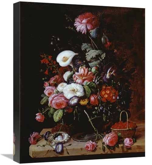 Global Gallery GCS-279868-22-142 22 in. Floral Still Life Art Print - 