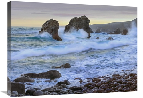 Global Gallery GCS-396707-2432-142 24 x 32 in. Cove & Seastacks Near G