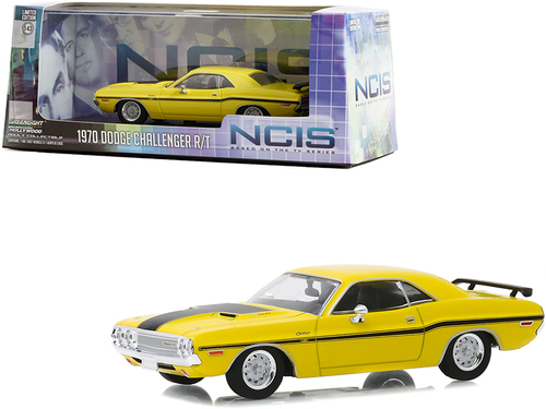 1970 Dodge Challenger R/T Yellow with Black Stripes \NCIS\" (2003) TV