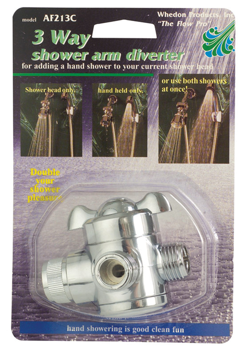Whedon Products AF213C 3-way Shower Arm Diverter