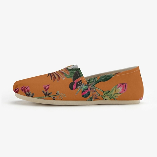 Jacki Easlick Orange Sunflower Espadrilles