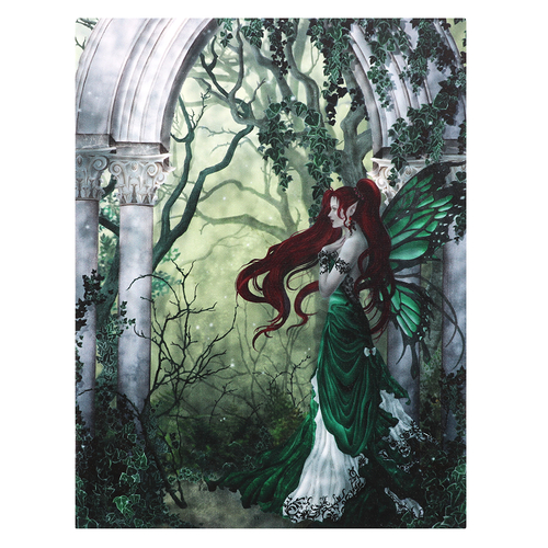 19x25cm Direwood Canvas Plaque by Nene Thomas