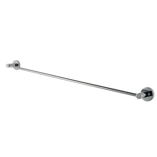 Euro Chrome Single Towel Rack Rail Wall Mounted SS304 790mm