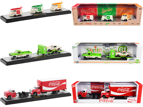 Auto Haulers \Coca-Cola\" Set of 3 pieces Release 6 Limited Edition to