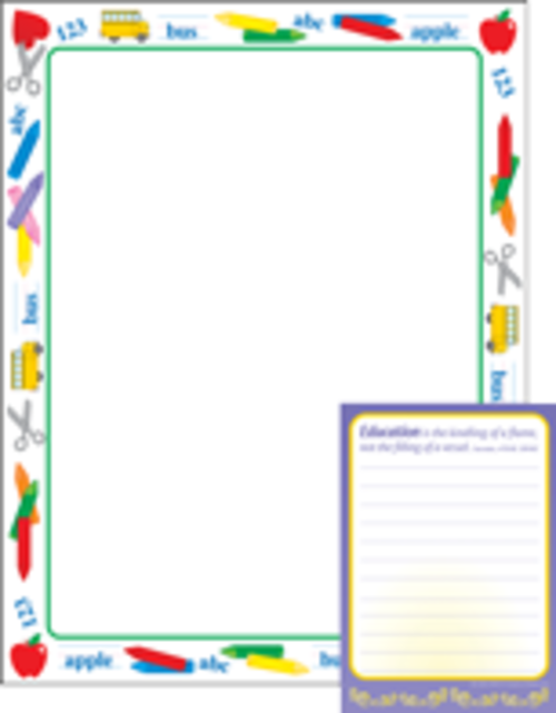 Creative Shapes Etc SE-6024 3.5 x 5 in. Notes & Quotes Writing Set&#44