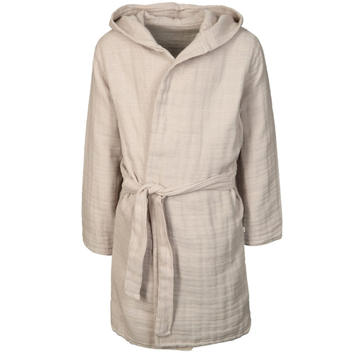 OrganicEra Muslin Bathrobe, Grey