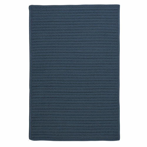 Colonial Mills Rug H041R096X132S Simply Home Solid - Lake Blue 8 ft. x