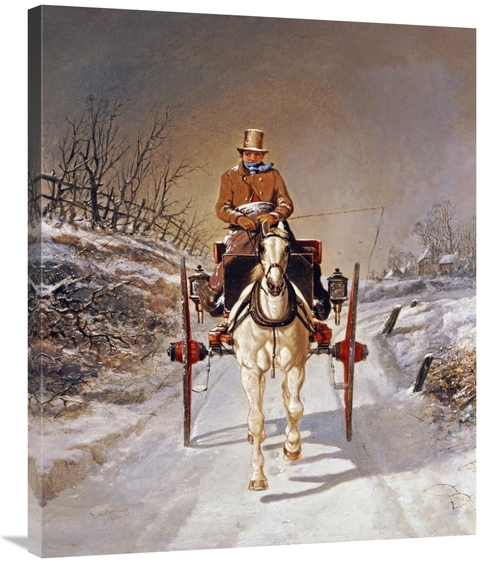 Global Gallery GCS-268092-36-142 36 in. A Winters Drive Art Print - Be