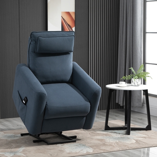 HOMCOM Electric Power Lift Recliner Chair Sofa Lounge with Headrest 