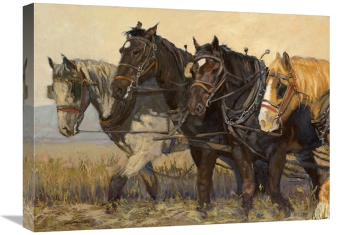 Global Gallery GCS-39809-1824-142 18 x 24 in. Workforce Art Print - Ka