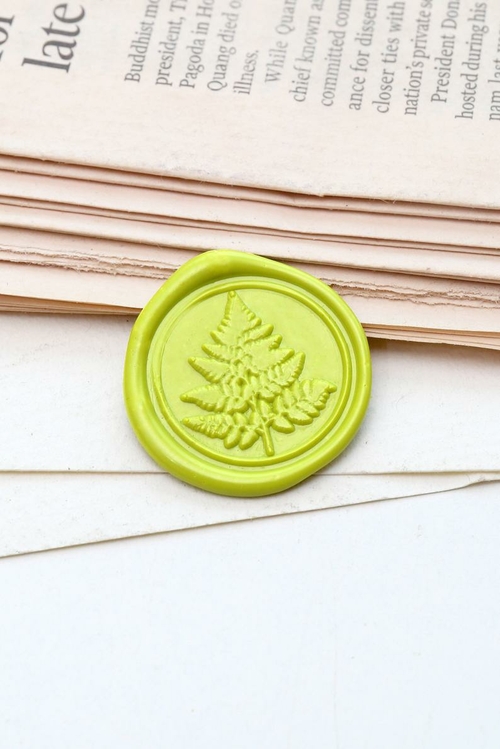 Fern Leaf Wax Seal Stamp/Wax seal Stamp Kit