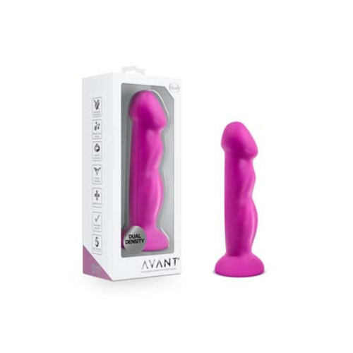 Blush Avant D11 Suko 8 in. Dual Density Silicone Dildo with Suction