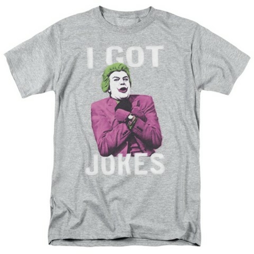 Trevco Batman Classic Tv-Got Jokes - Short Sleeve Adult 18-1 Tee - Ath