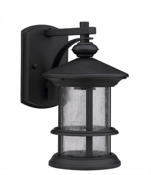 Chloe CH20152BK10-OD1 Transitional 1 Light Outdoor Wall Sconce - Textu