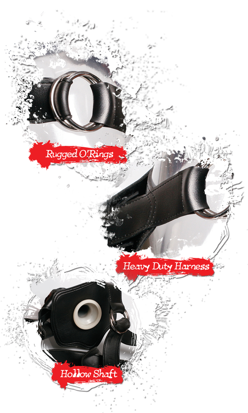 Fetish Fantasy Extreme Extreme Hollow  Strap-on - Flesh