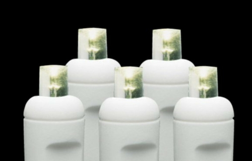 Reinders 5MM50WW-W 5mm Wide Angle Lens LED Light Strings - Warm White 