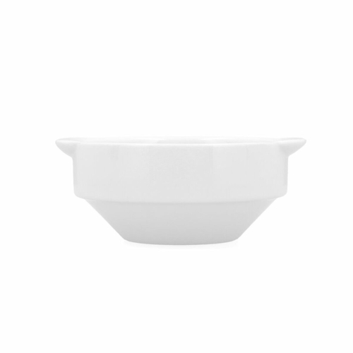 Bowl Bidasoa Glacial White Ceramic 350 ml (6 Units) (Pack 6x)