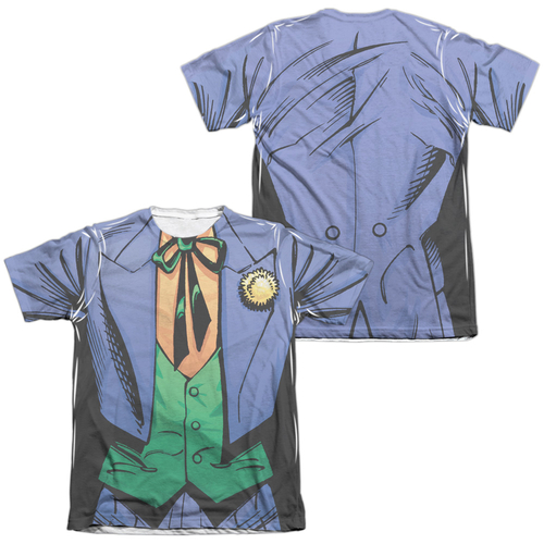 Batman & Joker Uniform Front & Back Print-Adult Poly & Cotton Short Sl