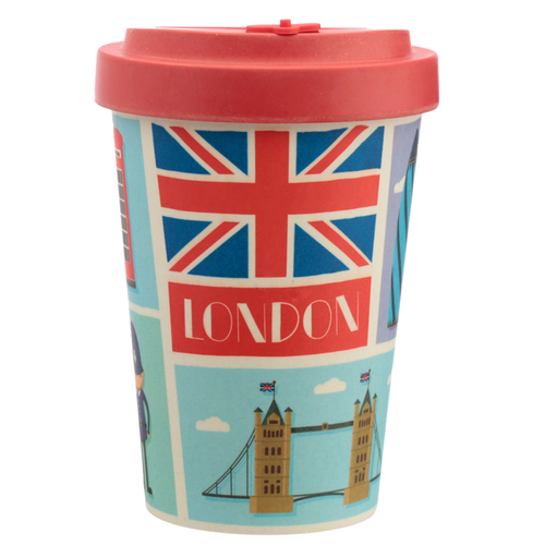 Bamboo Composite London Screw Top Travel Mug