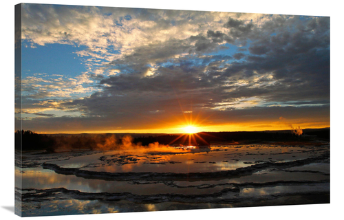 Global Gallery GCS-486644-40-142 40 in. Ring of Fire Art Print - Vic S