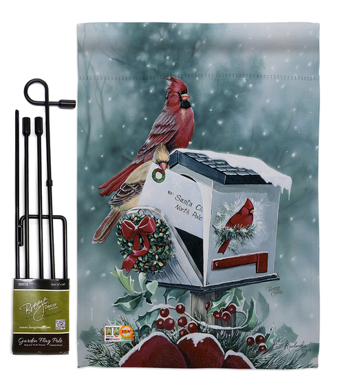 Breeze Decor BD-XM-GS-114096-IP-BO-D-US12-AL 13 x 18.5 in. Christmas C