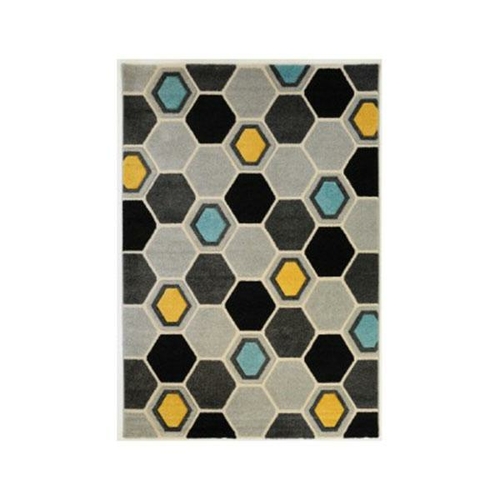 Dallas Multi Hexagon Rug