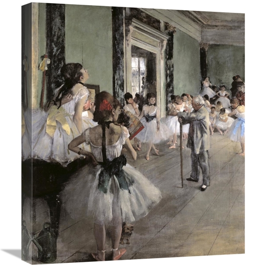 Global Gallery GCS-277310-22-142 22 in. Dance Class Art Print - Edgar 