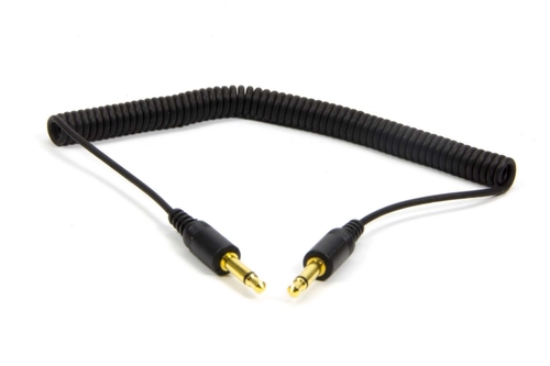 Raceceiver RCVCC360 Headphone Axillary Cord for 14 in. Length Coiled&#