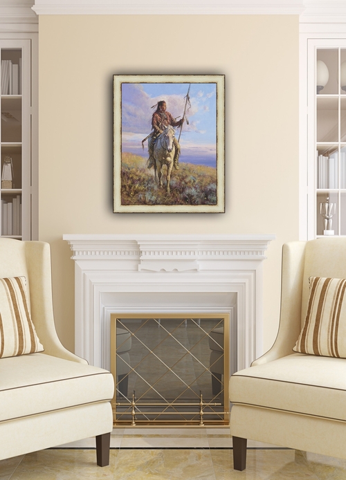 Somerset House Publishing 2501 Sunrise Sentinel Framed Canvas Art