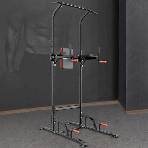 Power Tower Dip Station Pull Up Bar for Home Gym Strength Training