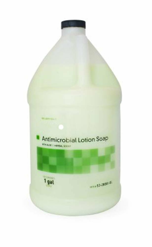 Antimicrobial Soap. 4 jugs of Lotion Soap. 1 gallon. Liquid Hand Soap
