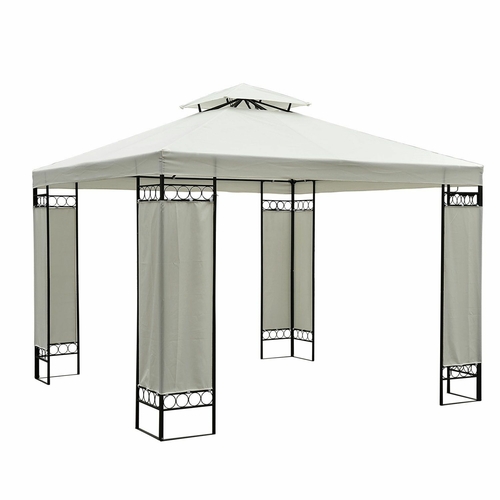 Outsunny 9.84x9.84ft Square2-Tier Gazebo Canopy Replacement