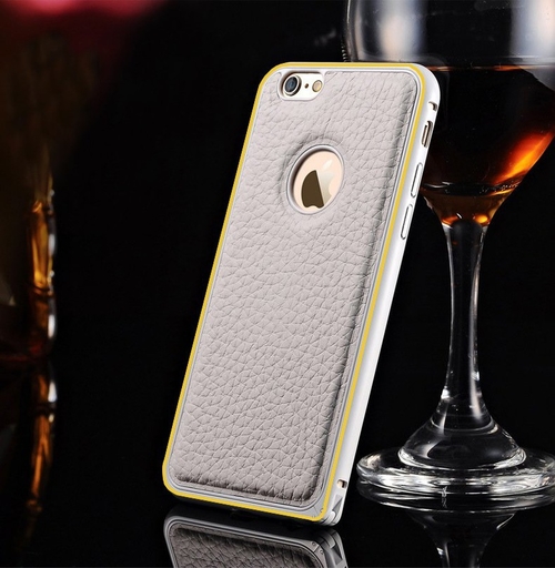 Genuine Leather iPhone Bumper Case