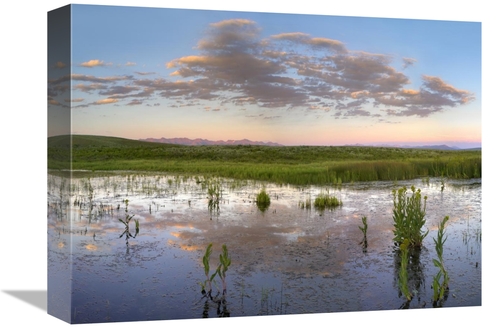 Global Gallery GCS-396935-1216-142 12 x 16 in. Reflection of Clouds in