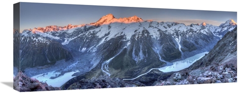 Global Gallery GCS-397819-1230-142 12 x 30 in. Sunrise on Mount Sefton