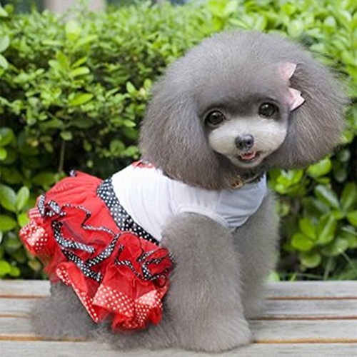 Tutu Dog Dress Princess Skirt Pet Clothes Puppy