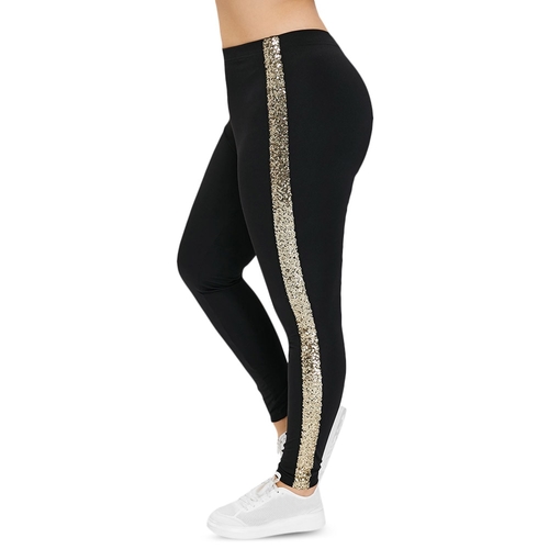  Plus Size High Waisted Leggings With